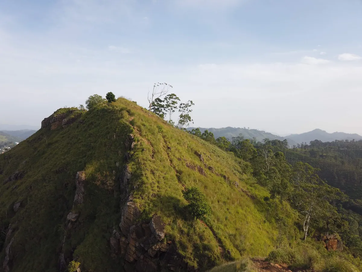 The view from Little Adam's Peak above Ella Gap