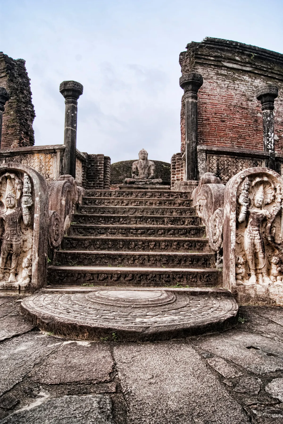 The twelfth-century Vatadage at Polonnaruwa