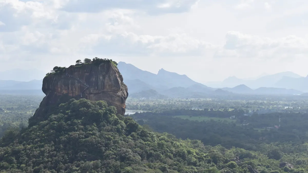 Sigiriya from Pidurangala